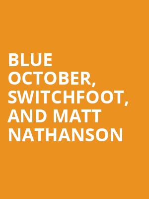Blue October Switchfoot and Matt Nathanson, Utah First Credit Union Amphitheatre, Salt Lake City