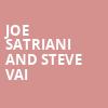 Joe Satriani and Steve Vai, Eccles Theater, Salt Lake City
