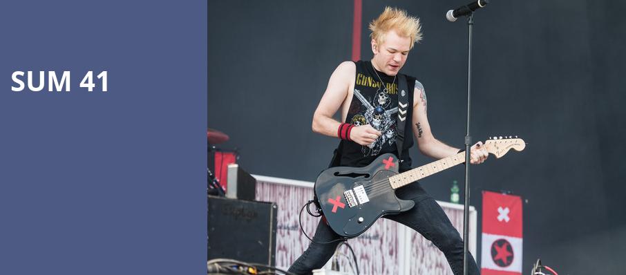 Sum 41, The Lot at The Complex, Salt Lake City