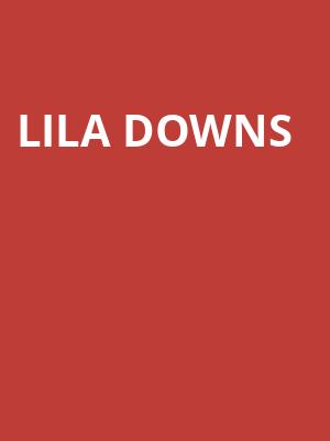 Lila Downs, Eccles Theater, Salt Lake City