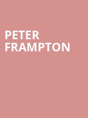 Peter Frampton, Eccles Theater, Salt Lake City