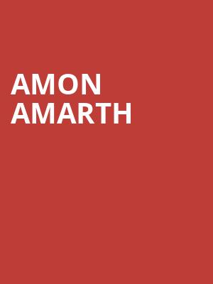 Amon Amarth, Rockwell At The Complex, Salt Lake City