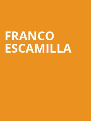 Franco Escamilla, Abravanel Hall, Salt Lake City