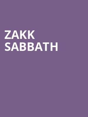 Zakk Sabbath, The Grand At The Complex, Salt Lake City