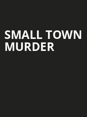 Small Town Murder Poster