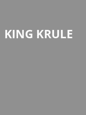 King Krule, The Depot, Salt Lake City