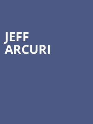 Jeff Arcuri, Eccles Theater, Salt Lake City