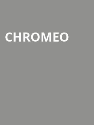 Chromeo, The Depot, Salt Lake City