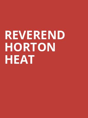 Reverend Horton Heat, Metro Music Hall, Salt Lake City