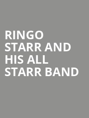 Ringo Starr And His All Starr Band, Eccles Theater, Salt Lake City