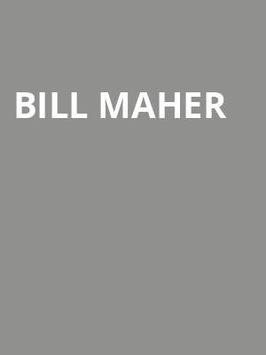 Bill Maher, Eccles Theater, Salt Lake City