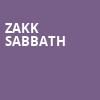 Zakk Sabbath, The Grand At The Complex, Salt Lake City