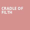 Cradle of Filth, The Depot, Salt Lake City