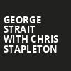 George Strait with Chris Stapleton, Rice Eccles Stadium, Salt Lake City