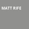 Matt Rife, Kingsbury Hall, Salt Lake City