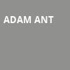 Adam Ant, Eccles Theater, Salt Lake City